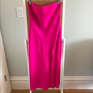 Elegant Fuchsia Women's Skirt